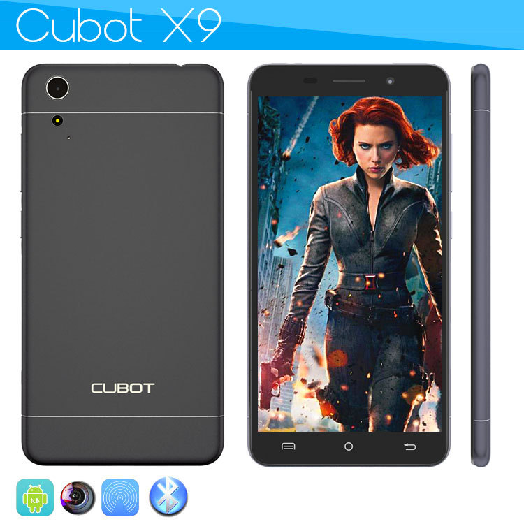 Original Android 4 2 Cubot X9 800W Camera Pixels 5 Inch Capacitive Screen Octa Core MTK6592