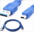 Free shipping 1 5 meter USB3 0 data cable USB 3 0 A male to mini