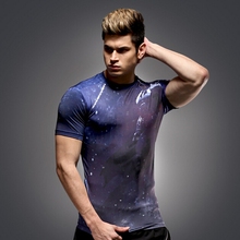 2015 new arrivert Batman outdoor tights comfortable breathable men casual wear short sleeved t shirts exercise