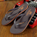 Hot 2016 Men s Flip Flops Rubber Male Slippers Summer Fashion Beach Sandals Shoes for Man