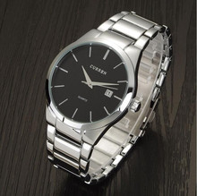 In 2015, stainless steel precision waterproof calendar quartz watches high quality brand men’s fashion watches