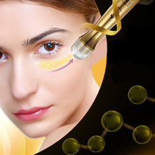 Hot Sale 24K Gold Eye Essence Cream Anti Puffiness Dark Circle Anti Aging Wrinkles Moisturizing Whitening