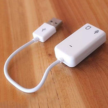 2015 Hot PC Desktop Windows USB 2.0 3D Virtual 7.1 Channel Audio Sound Card Adapter 63BO