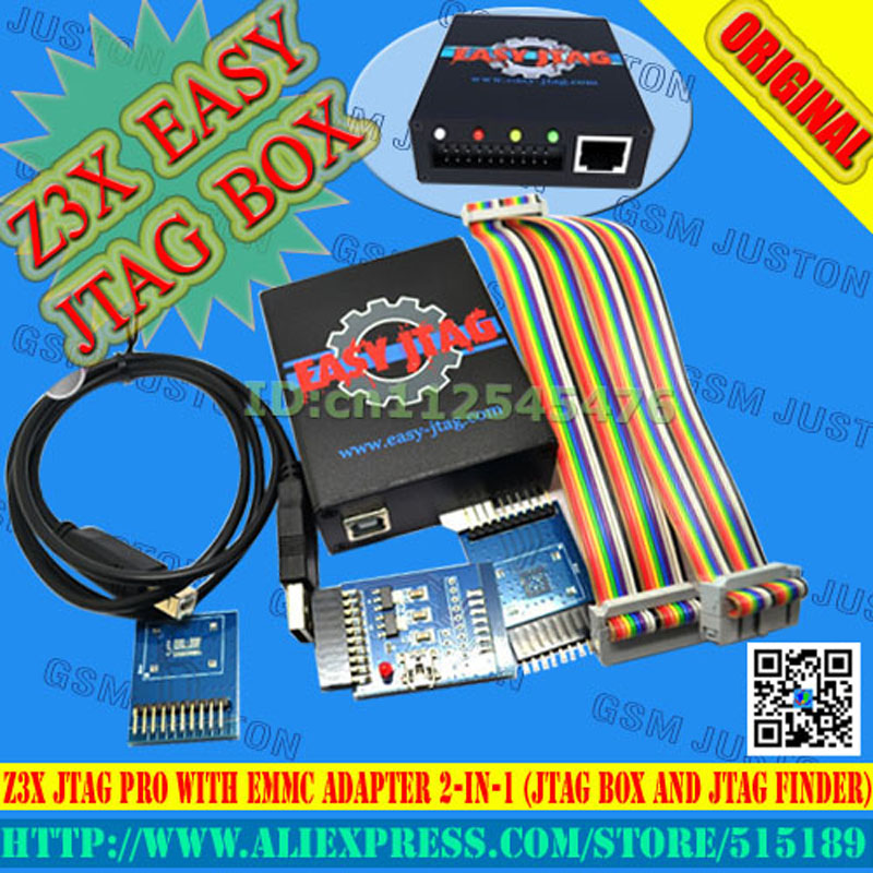 Купить оригинальные новые легко jtag z3x easyjtag z3x jtag pro с emmc ...