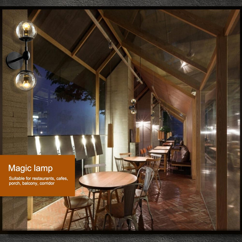 Online kopen wholesale zwart wandlamp loft uit china zwart ...