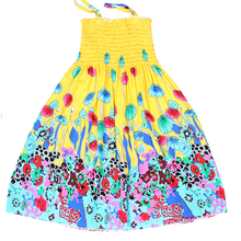 Summer Style Flower Girls Dress Bohemian Dress For Girls Princess Dress Cotton Dresses For Girls Vestidos Infantis Beach Floral