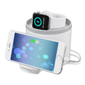 1 Pcs White Desktop Smart Nightstand Charger Dock for iWatch for Apple Watch Charging Stand for