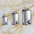 Wall Mounted Single Soap Sanitizer Home Washroom Bathroom Shower Shampoo Dispenser 500 800 1000ML Bath Hardware