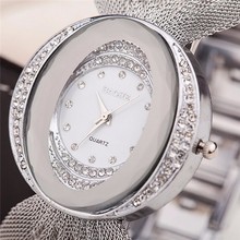 Brand Luxury New Fashion Women Watch Stainless Steel Strap Crystal Rhinestone BAOHE Analog Quartz Watch Casual
