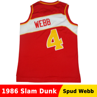          4# 1986 slam dunk  camisetas  baloncesto