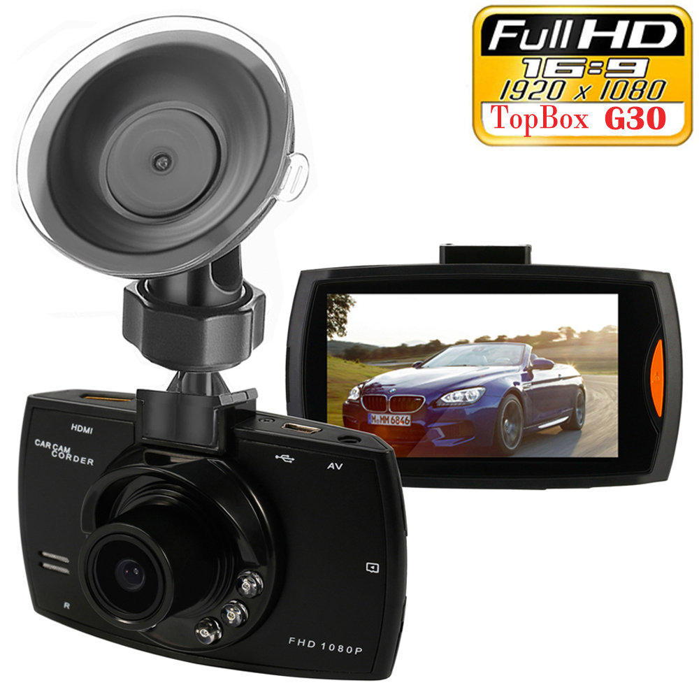 Original Car DVR G30 Car Camera Full HD 1080P Night Vision Dashcam Vehicle Registrator Date Recorder 32GB Card 2.7