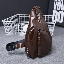 2015 New Arrival Fashion Man Bag Leather PU Man Messenger Shoulder Bag Casual Chest Pack Men’s Crossbody Bag Free Shipping