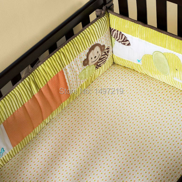 PH027 baby cot bed linen bumper set (2)