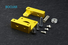 3D printer MK8 extruded aluminum block extrusion head DIY accessories mk8 single extruder nozzle mounting block free shipping