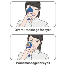 New Blue Eye Massager Nearsightedness Prevention Electric Massage Health Care Masajeador Fisioterapia Massageador Corporal F OS