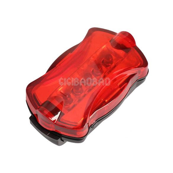 Super Bright Bicycle LED Rear Lamp Tail Back Light 6 Flash Modes Waterproof gib