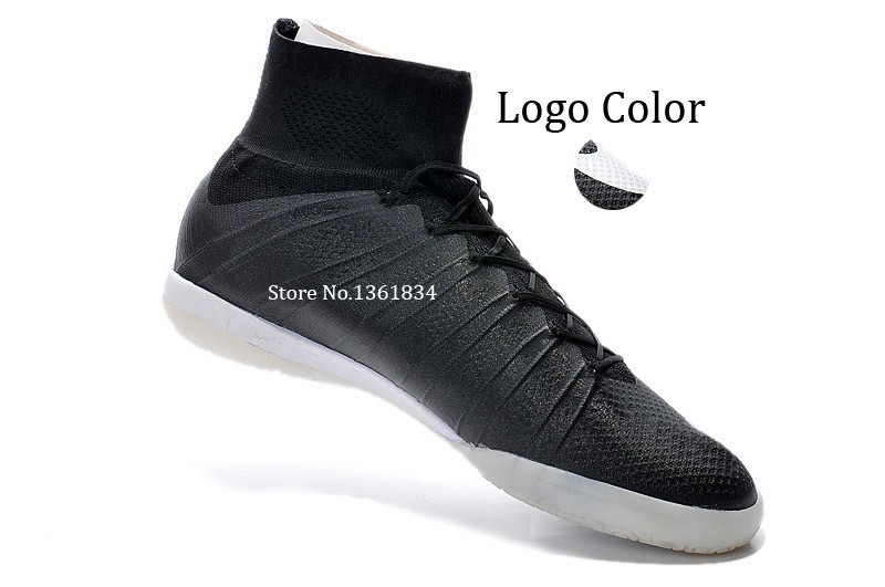 Brown-Hot-Sale-New-Fashion-High-Ankle-Football-Shoes-Mens-Indoor-Soccer-Cleats-2014-2015-Ankle-High-Black