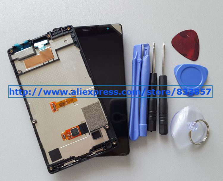 nokia x2 lcd assembly+frame (3)
