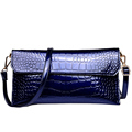 Female Fashion Messenger Bag Women New Style Fashion Trend Cowhide Aslant Envelope Ladies Alligator Crossbody Bag
