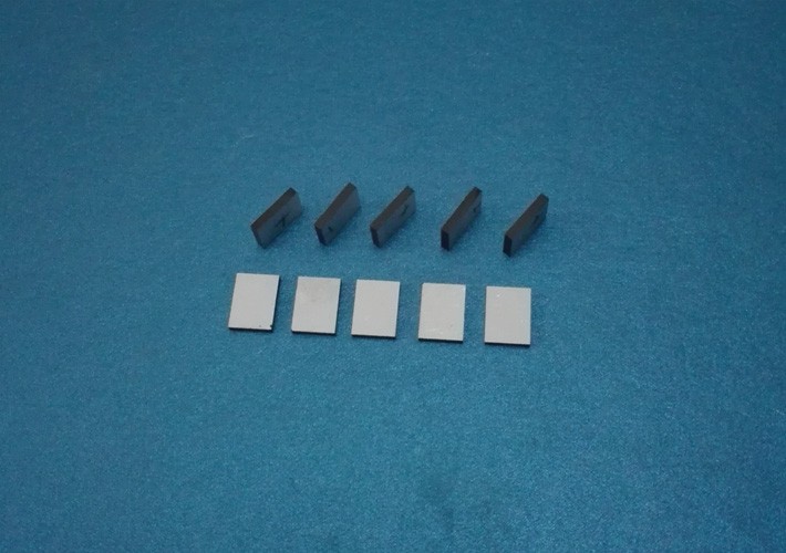 Wholesale Piezoelectric Ceramics Plate 7.6*5.7*1.25mm PZT4