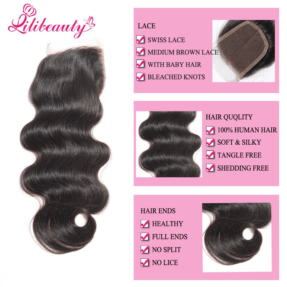 body wave lace closure