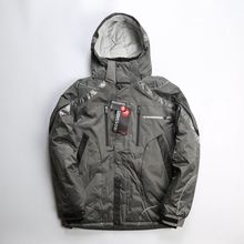 Cattle winter thickening men’s waterproof ski suit wadded jacket plus size m-5xl