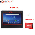 Original Launch X431 V Master Diagnostic Tool Plus HD Heavy Duty Truck Module 2 in 1set