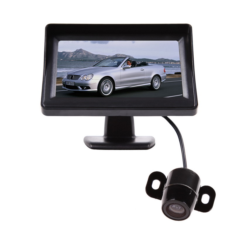 R1B1 Car Rear View Backup Reverse Camera CMOS + 4.3
