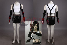 Athemis Final Fantasy VII Tifa Lockhart Cosplay Costume Custom Made Women Dress Halloween cosplay