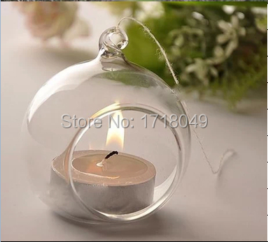 100pcs/box 8cm glass ball candle holders,hanging tealight holder,wedding decor,wedding candlestick,home decoration candlestick