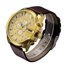 Men’s dz Watches Hot Sale Fashion Leather Strap Watches Brand Famous Military Sports Quartz Watches Fashion CAGARNY Watch