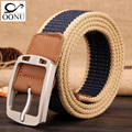HOT 2017 wholesale Real Solid brand Belt for Men Cinto men s Fashion Pin Buckle Canvas