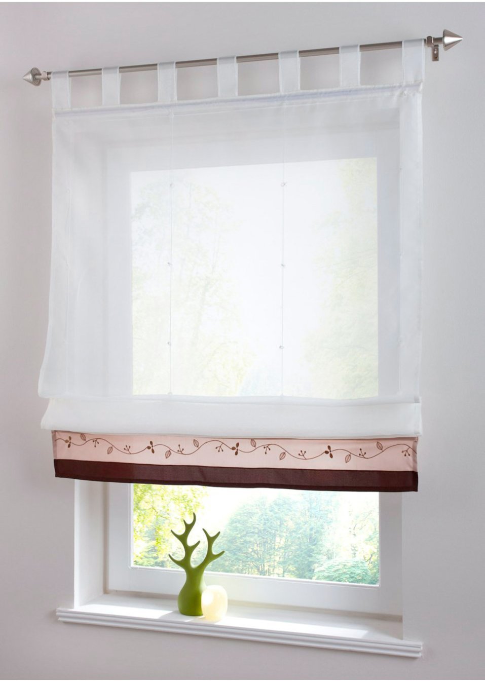 Aliexpress.com: acheter chaude moderne rideaux blanc sheer stores ...