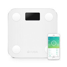 premium Original YUNMAI mini smart weighing scale digital scale Body fat health scale support Android4.3 IOS7.0 Bluetooth 4.0