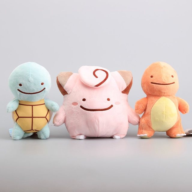 ditto as charmander plush