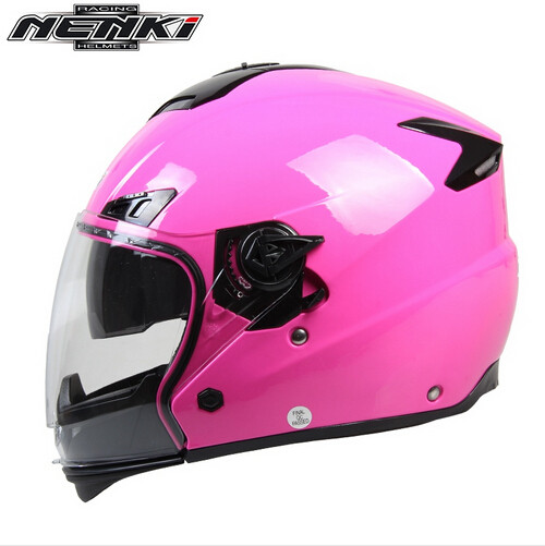 Newest Nenki Double lens Modular Motorcycle Helmet Full Face Open Face Motorbike Helmet Casco OF850