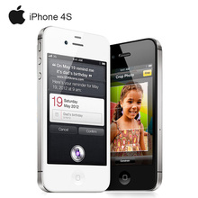 100% IPhone 4S Original Mobile Phone Dual core WCDMA 3G WIFI GPS 8MP Camera Apple 4S Phone Free Shipping
