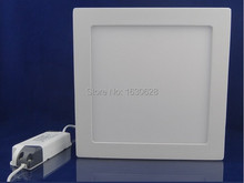 No Cut ceiling 6w 12w 25w Surface mounted led downlight Square panel light SMD Ultra thin