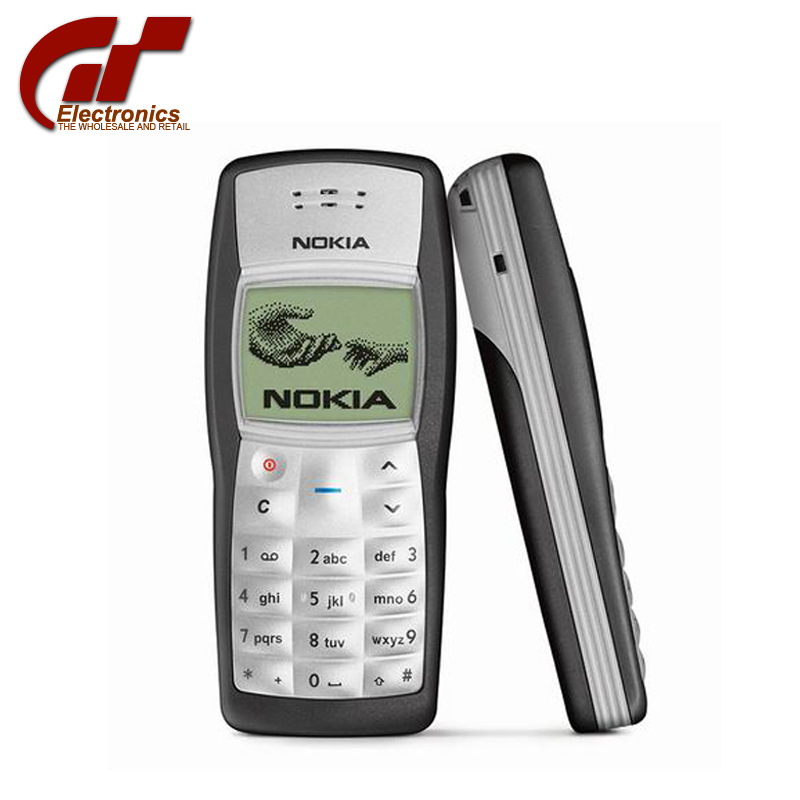 Original Refurbished Unlocked NOKIA 1100 Mobile phone GSM Dual Band Classic Cheap Cell phone Support Russian