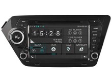 Car Gps Dvd Head Unit Radio for Kia Rio K2 2011-2012 Navigation Phone Mirror Link HD Multimedia OBD2 3G WIFI DVR SWC 1080P