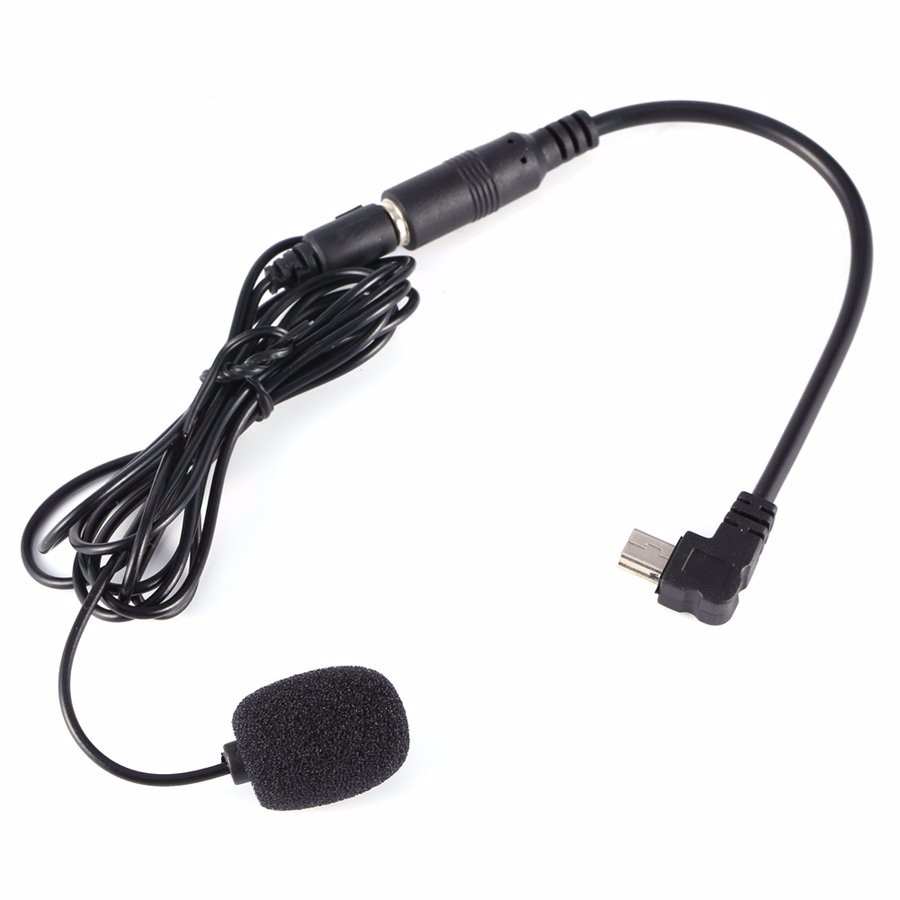 Description Picture 4 of itemMini 3.5mm External Microphone For  Hero 3/3+/4 Camera Accessories + Audio Coverter Cable For Go Pro Hero 4 USB Microphone