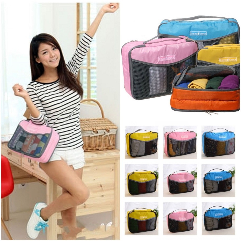 Holiday Vocation Travel Pouch Bags Portable Insert...