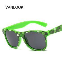 Minecraft gafas de sol gafas Pixel verde azul púrpura Pixel rompecabezas Sun puntos