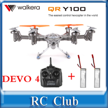 Walkera QR Y100 5.8Ghz FPV Hexacopter With DEVO 4 Transmitter RTF