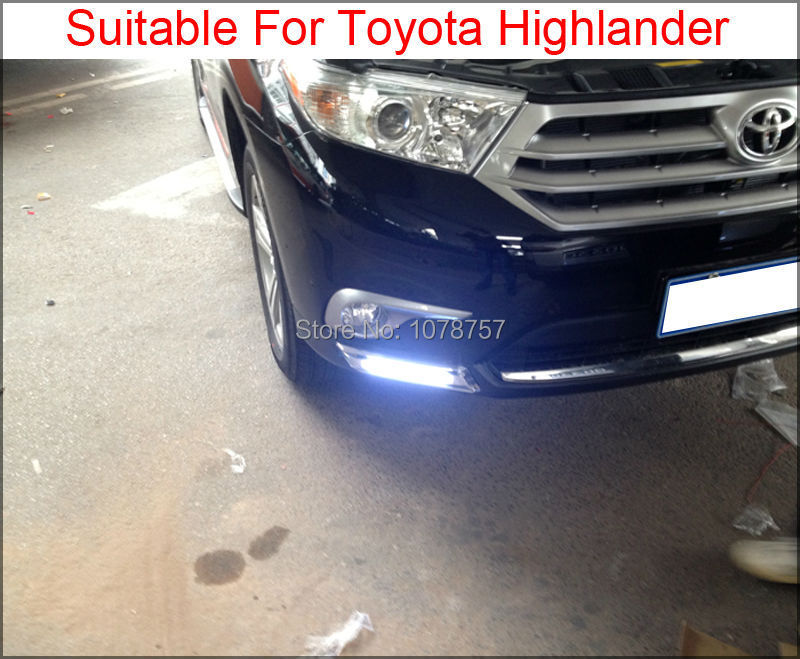Light Guide Design LED DRL Suitable For Toyota Highlander (12)