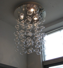 Height 60cm lamp designe Murano Due Bubble Glass Chandelier Suspension Light Pendant Lamp modern living room lamp