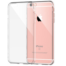 For Apple iPhone 6 6s Case Slim Crystal Clear TPU Silicone Protective sleeve for iPhone 6 plus / 6s plus cover cases