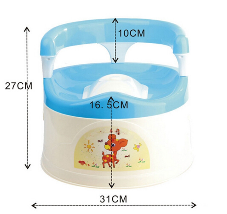 Kids Child Baby Potty Toilet Seat For Children Urinals Boy Ergonomics Portable Potty Chair High Quality Plastic Chair 3COLORS (13)