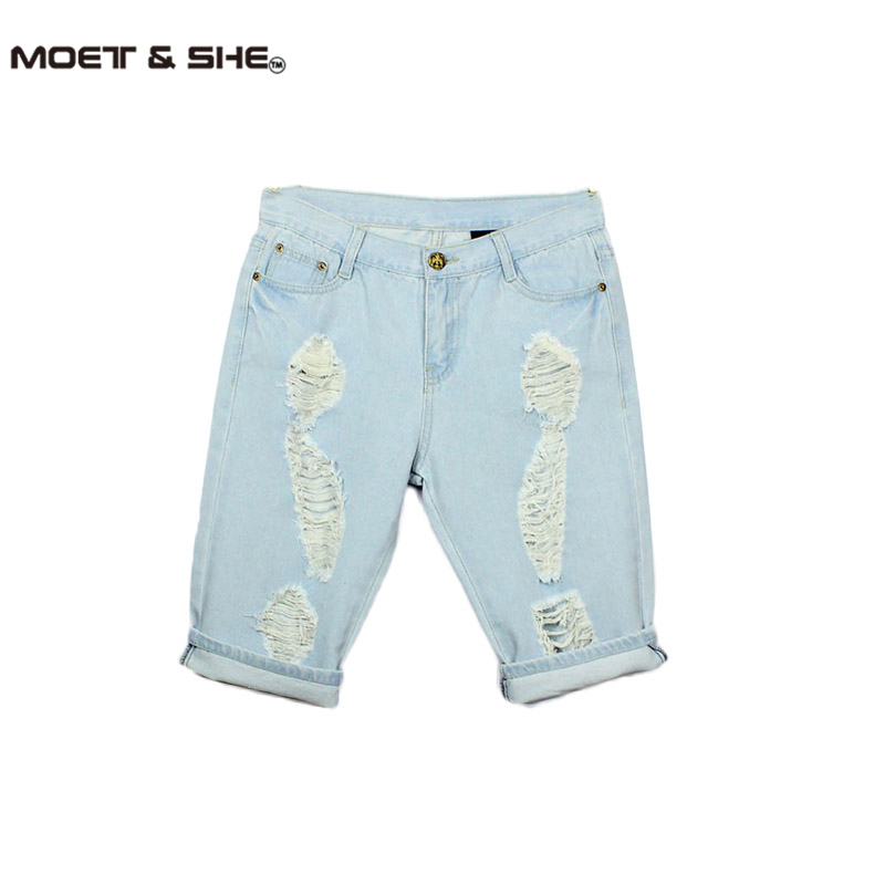 moet she 2016 summer style women jeans cross pants knee moet she 2016 summer style women jeans cross pants knee