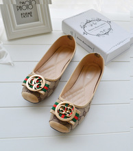 The flat shoes with bow leisure shoes 8386 33 code
